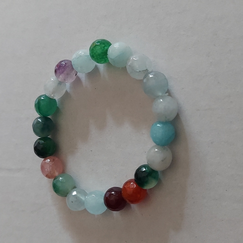 Bracelet beaded crystal nwot
